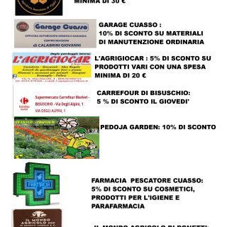 TESSERAMENTO 2021 I NOSTRI PARTNERS