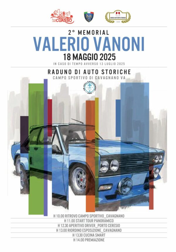 Iscrizione Autoraduno - 18 MAGGIO 2025